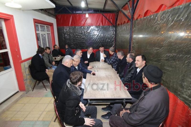 Ak Parti İlçe Teşkilatı Mahalle Ziyaretlerine Devam Ediyor