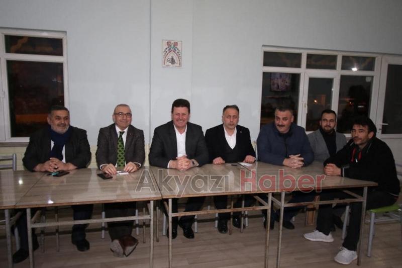Ak Parti İlçe Teşkilatı Mahalle Ziyaretlerine Devam Ediyor
