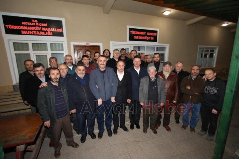 Ak Parti İlçe Teşkilatı Mahalle Ziyaretlerine Devam Ediyor