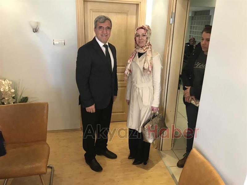 Ak Parti İlçe Teşkilatından Başkan Akcana Ziyaret