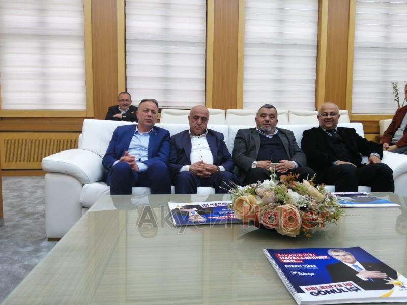 AK Parti İlçe Teşkilatından Ekrem Yüceye Hayırlı Olsun Ziyareti