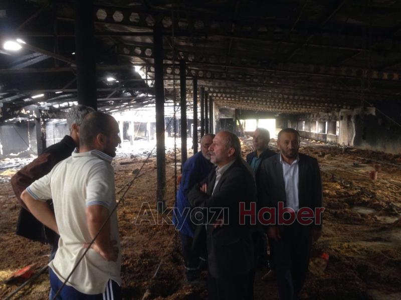 Ak Parti İlçe Teşkilatından Geçmiş Olsun Ziyareti