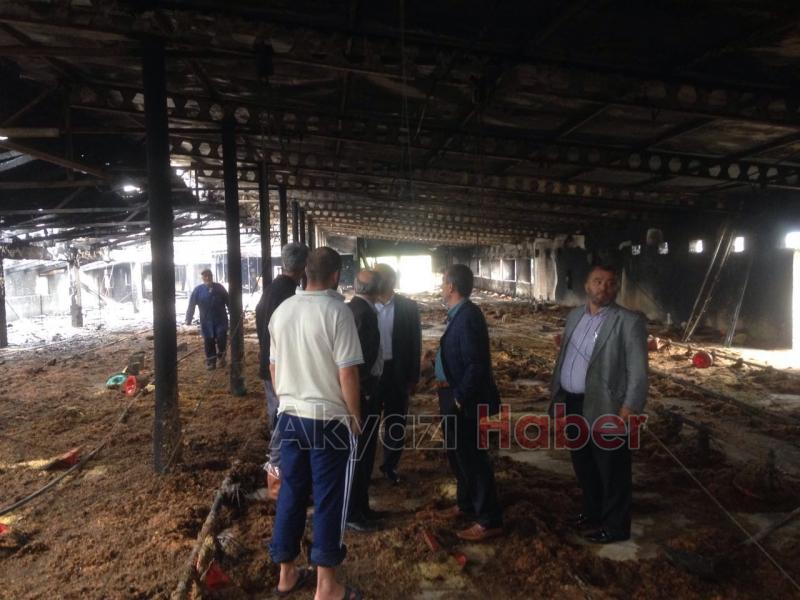 Ak Parti İlçe Teşkilatından Geçmiş Olsun Ziyareti