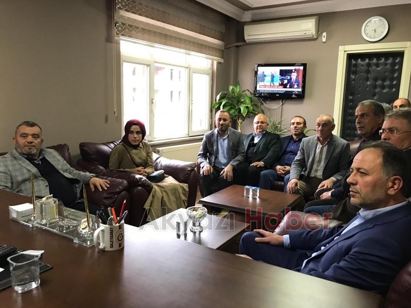 AK Parti İlçe Yönetimi Kaymakam ve İlçe Emniyet Müdürünü ziyaret etti