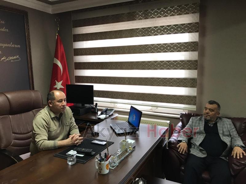 AK Parti İlçe Yönetimi Kaymakam ve İlçe Emniyet Müdürünü ziyaret etti