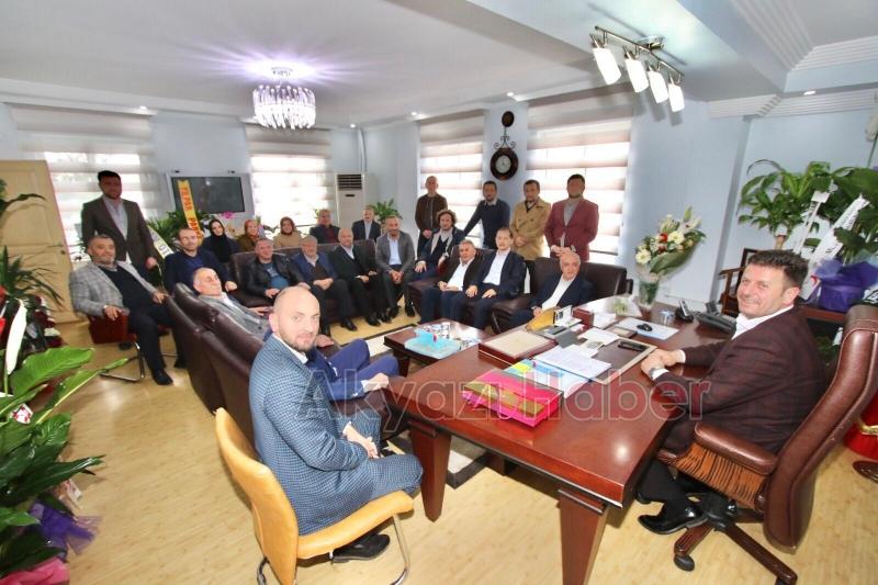 AK Parti İlçe Yönetiminden Bilal Soykan ve Başkan Yardımcılarına ziyaret
