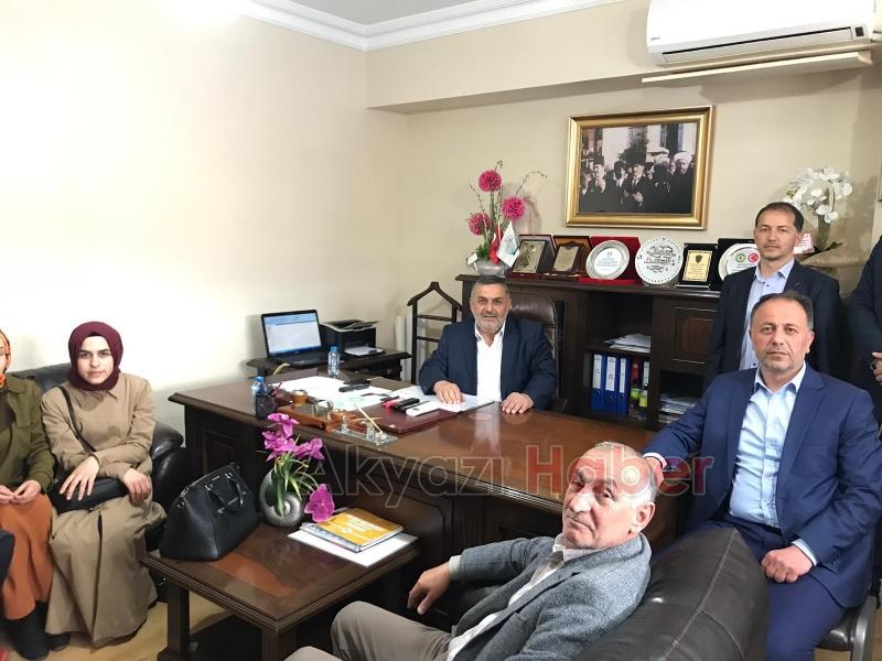 AK Parti İlçe Yönetiminden Bilal Soykan ve Başkan Yardımcılarına ziyaret