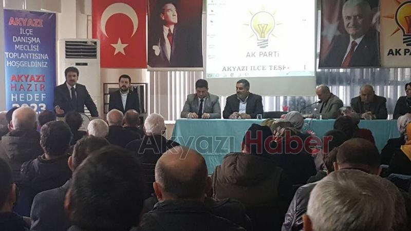 AK PARTİ OCAK AYI İLÇE DANIŞMA MECLİSİ TOPLANTISI YAPILDI 