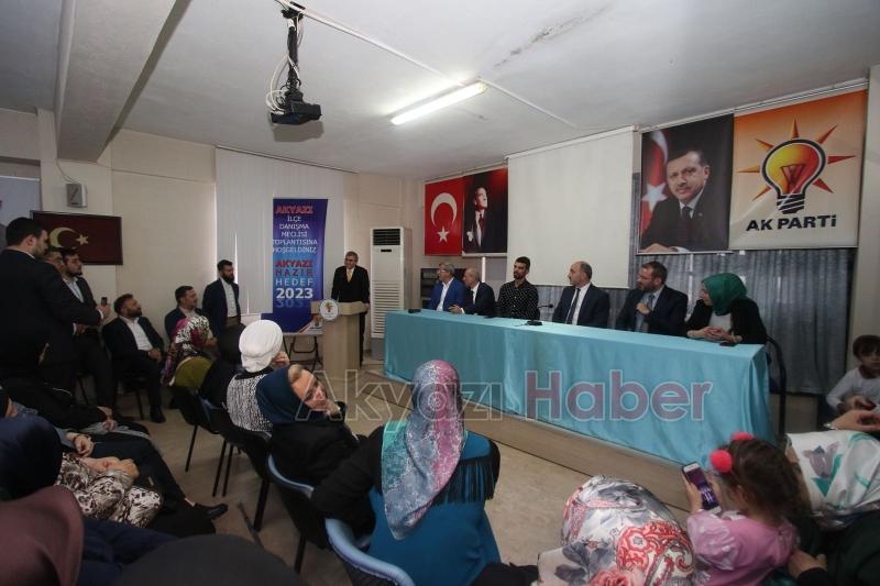 AK Parti Sakarya Milletvekili Adayları Akyazı’da