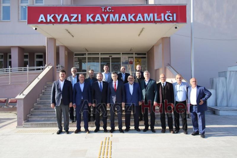 AK Parti Sakarya Milletvekili Recep Uncuoğlu Akyazıda Ziyaretlerde bulundu 