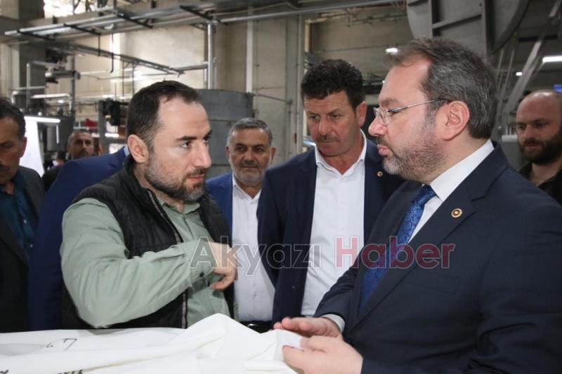 AK Parti Sakarya Milletvekili Recep Uncuoğlu Akyazıda Ziyaretlerde bulundu 