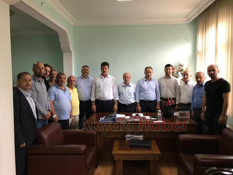 Ak Partiden Ak Belde Müdürüne ziyaret