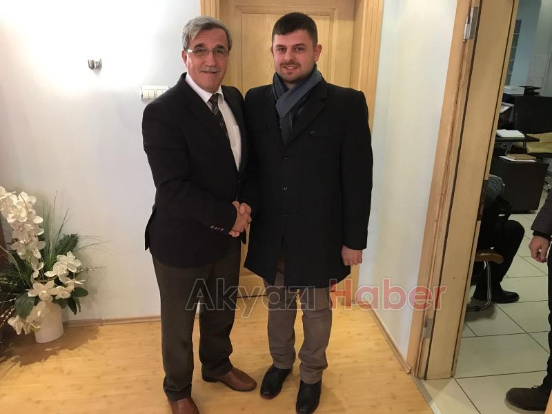 Ak Partili Gençlerden Başkan Akcan’a Ziyaret