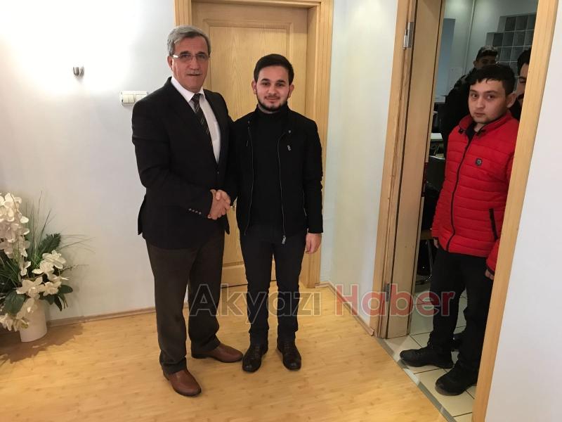 Ak Partili Gençlerden Başkan Akcan’a Ziyaret