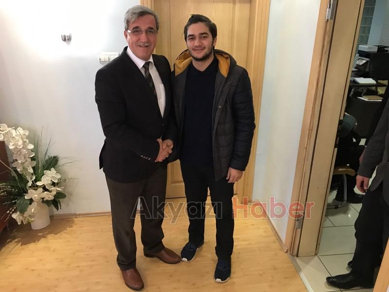 Ak Partili Gençlerden Başkan Akcan’a Ziyaret