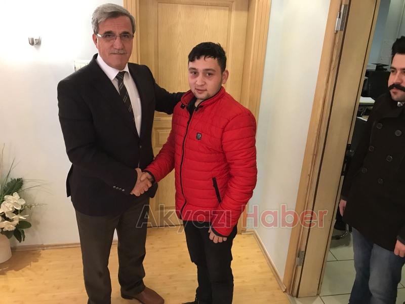 Ak Partili Gençlerden Başkan Akcan’a Ziyaret
