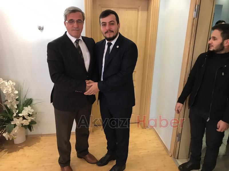 Ak Partili Gençlerden Başkan Akcan’a Ziyaret