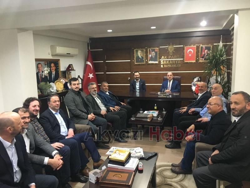 Ak Partililerden İl Başkanı Kılıç’a Hayırlı Olsun Ziyareti