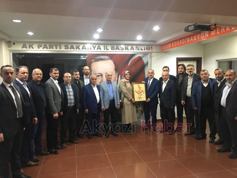 Ak Partililerden İl Başkanı Kılıç’a Hayırlı Olsun Ziyareti