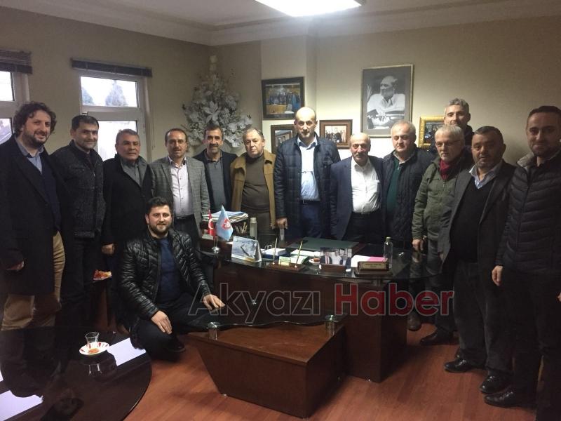 Ak Partililerden Oda Başkanlarına Hayırlı Olsun Ziyareti