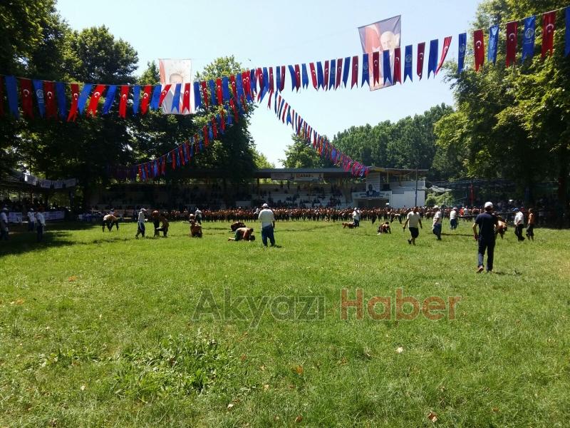 Akbalık Güreşleri Başladı