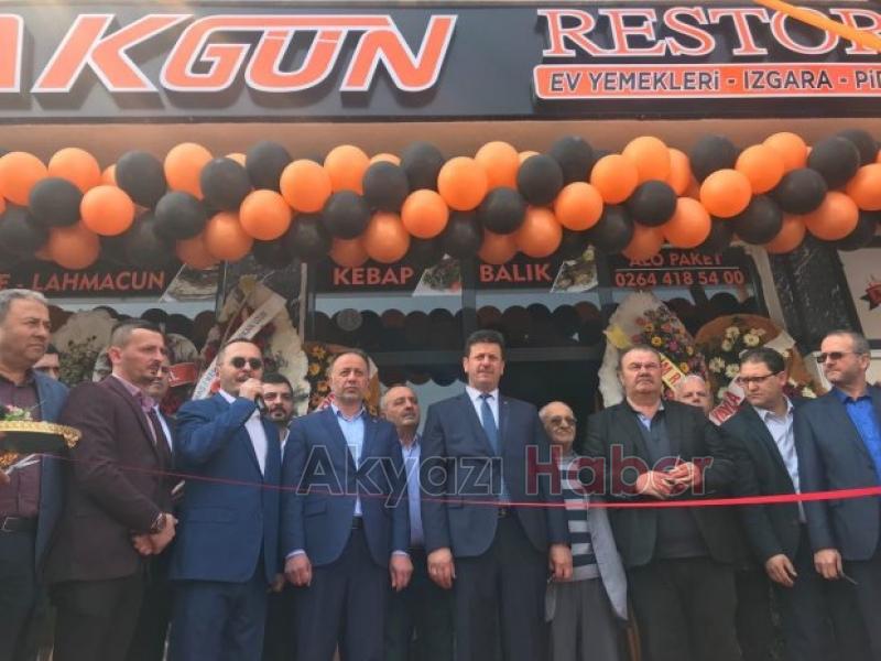 Akgün Restoran 2 Dualarla Açıldı