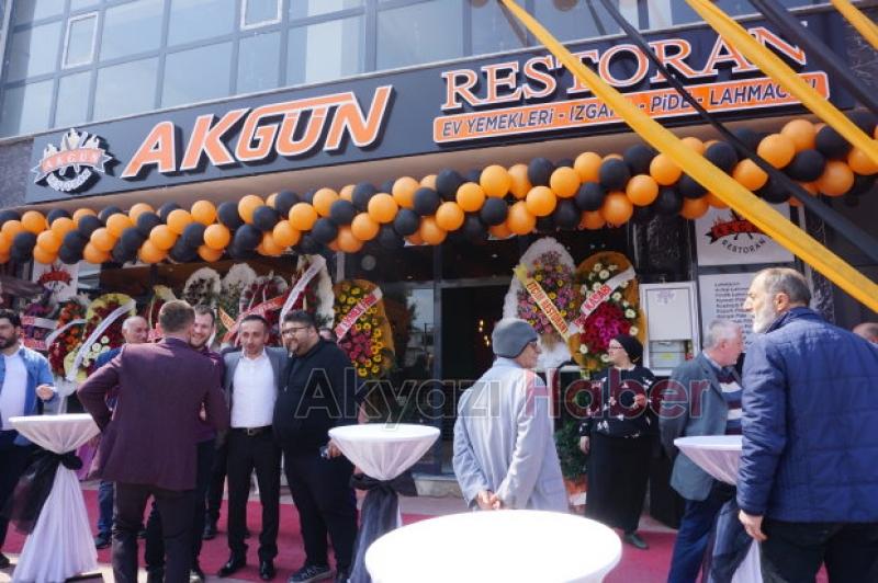 Akgün Restoran 2 Dualarla Açıldı