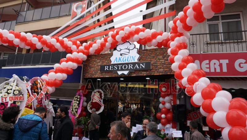 Akgün Restoran Dualarla Açıldı