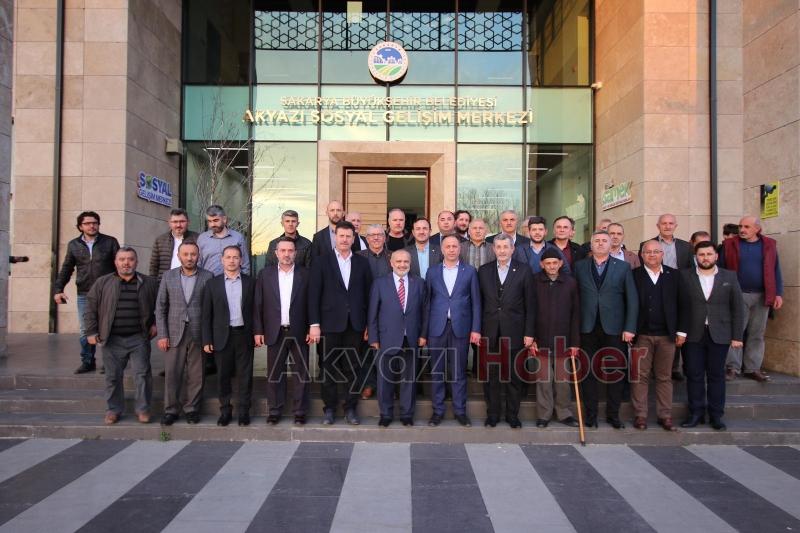 AKİMDER Tarafından Davet Edilen Şevki Yılmaz Akyazıda konferans verdi