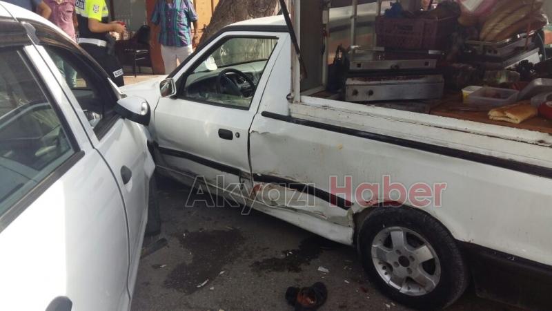 Akminarede Trafik Kazası 