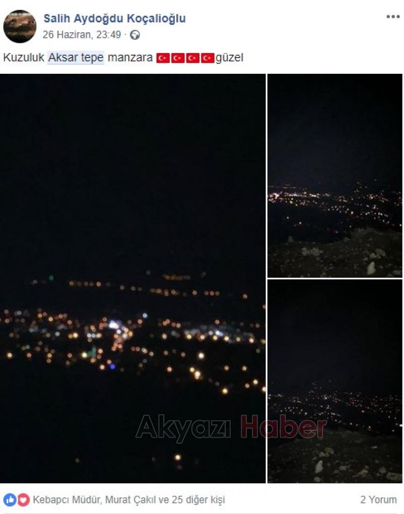 Aksartepe İlgi Odağı Olacak Yol Açılmasıyla Ziyaretçi Akınına Uğradı