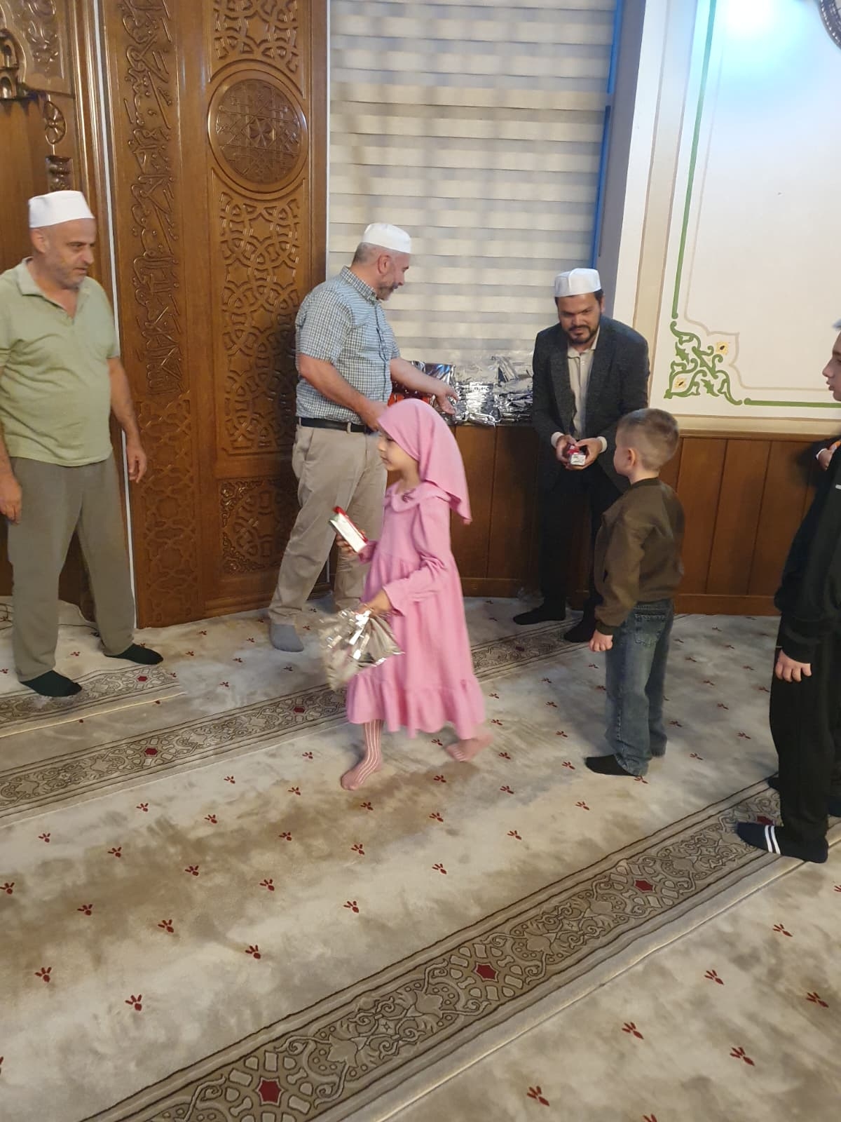 Akşemseddin Camii’nde Osmanlı geleneği yaşatıldı