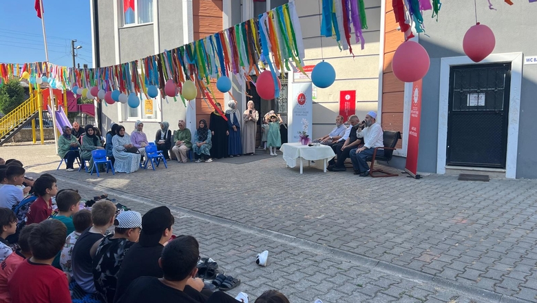 Akşemsettin Camii’nde Yaz Kursu Coşkusu