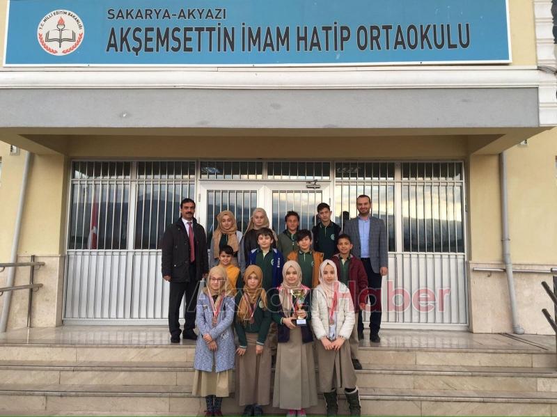 Akşemşettin İHO Satrançta İl Üçüncüsü Oldu