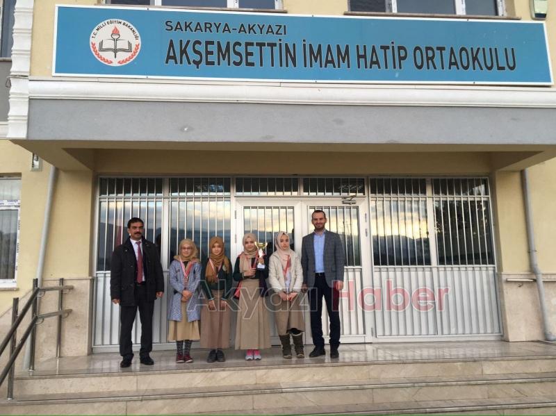 Akşemşettin İHO Satrançta İl Üçüncüsü Oldu