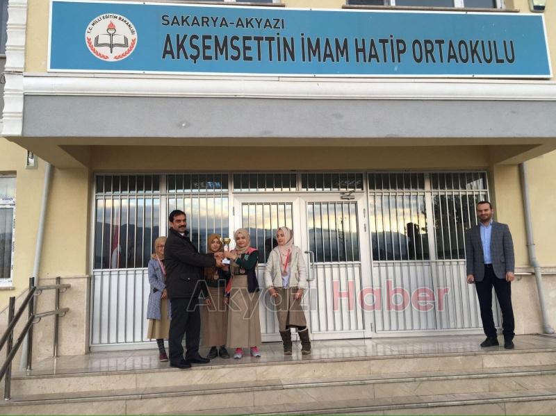 Akşemşettin İHO Satrançta İl Üçüncüsü Oldu