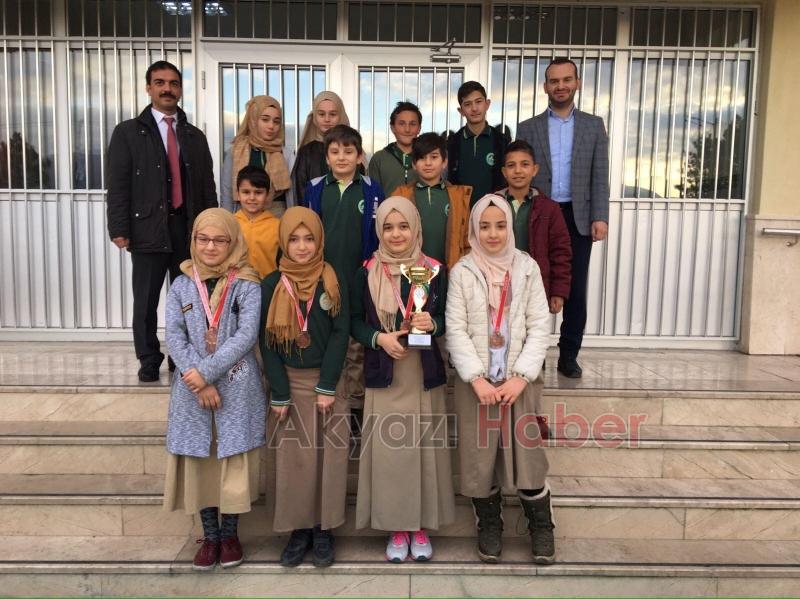 Akşemşettin İHO Satrançta İl Üçüncüsü Oldu