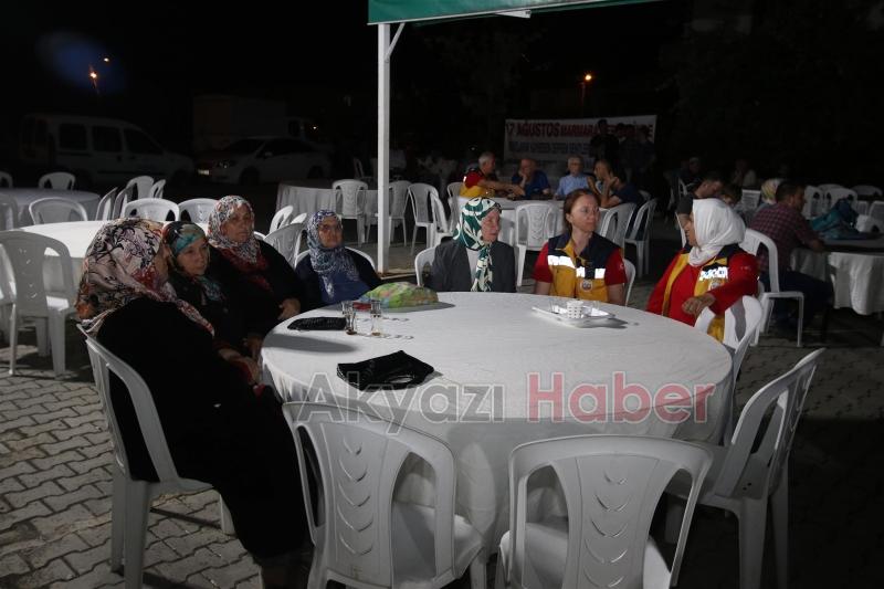 AKYAZI 17 AĞUSTOS’U UNUTMADI