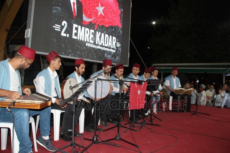 Akyazı 7. Gecede Nöbete Devam Ediyor