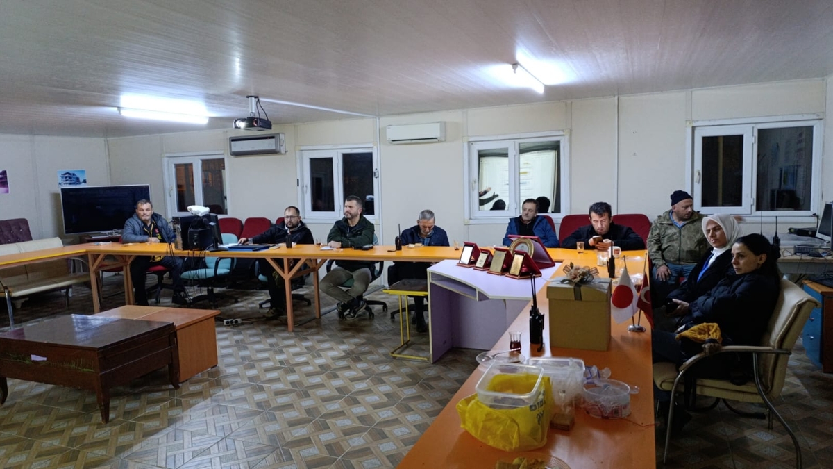 Akyazı Afet Eğitim Merkezi’nde Afet Haberleşme Eğitimi düzenlendi