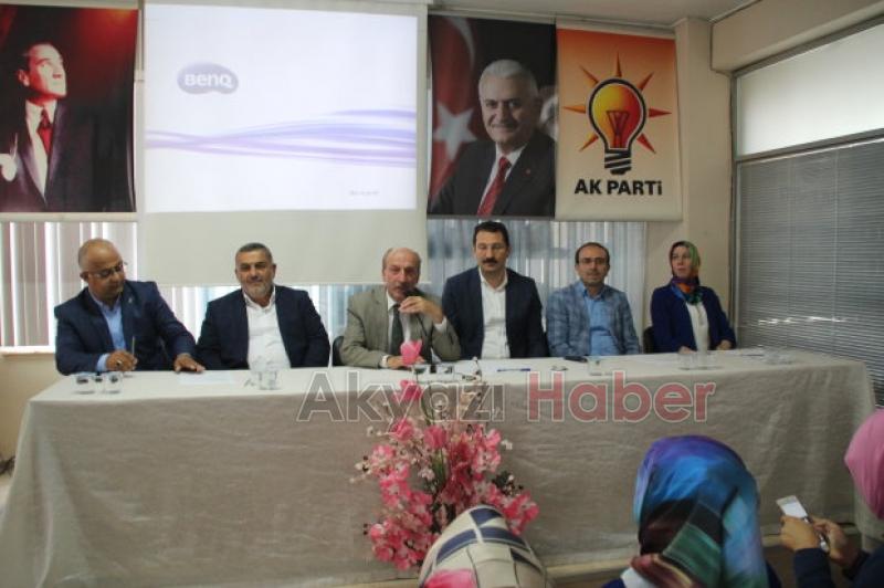Akyazı Ak Parti İlçe Divan Eylül Ayı Toplantısı