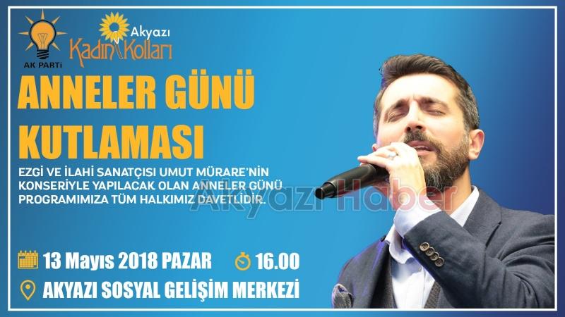 AKYAZI AK PARTİ KADIN KOLLARI ANNELER GÜNÜ ETKİNLİĞİ