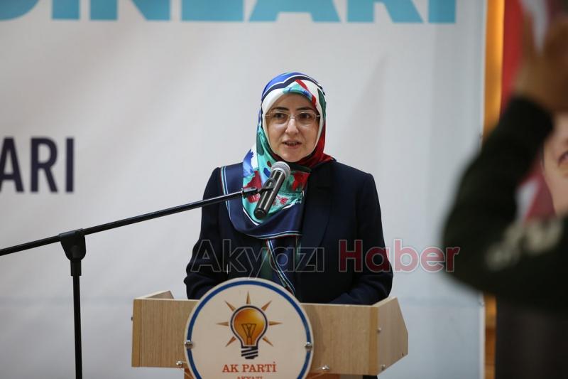 Akyazı Ak Parti Kadın Kolları Beşinci Olağan Kongresi Yapıldı
