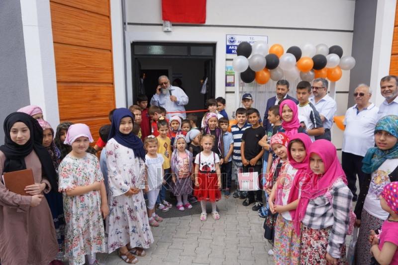 Akyazı Akşemsettin Camii 4 6 yaş arası Kuran Kursu dualarla açıldı