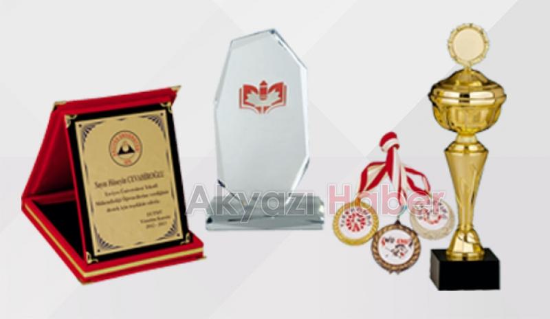 Akyazı Akser Spor da Plaket Madalya İndirim Günleri