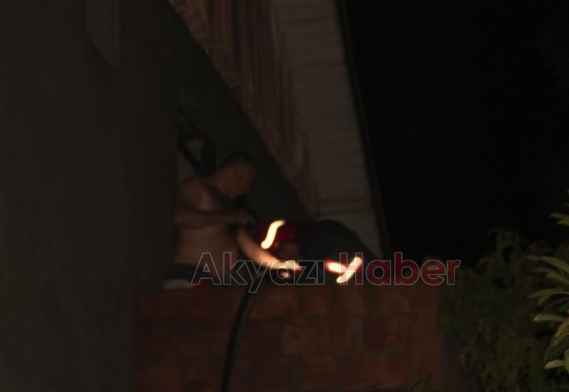 Akyazı Alaağaç Mahallesinde Yangın