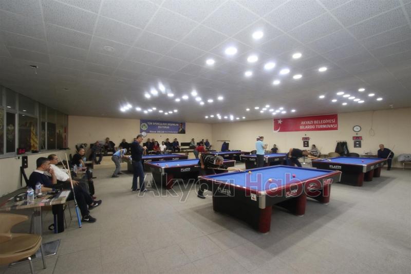 AKYAZI AMATÖR SPOR KULÜPLERİ DERNEĞİNDE BÜYÜK BİLARDO FİNALİ