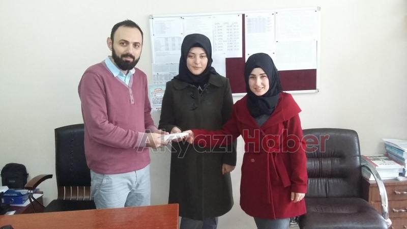 Akyazı Anadolu Lisesinden Halep e Yardım