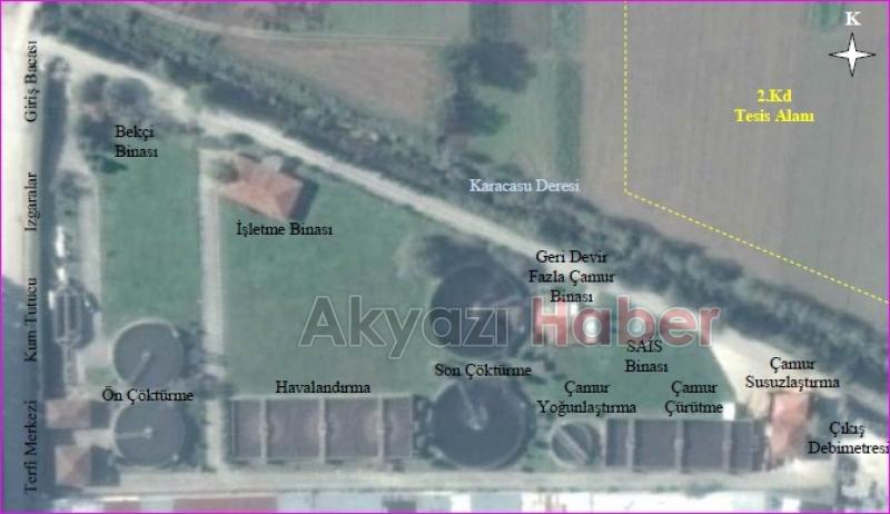 Akyazı Atıksu Arıtma Tesisi’nin kapasitesi artacak