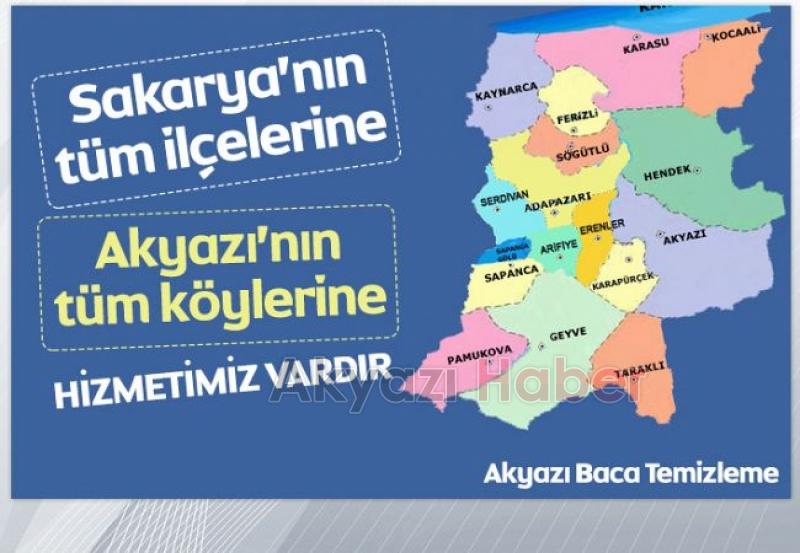 AKYAZI BACA TEMIZLEME SEZONU AÇTI 